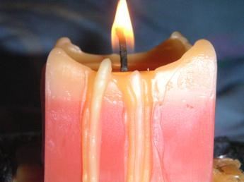 pink candle